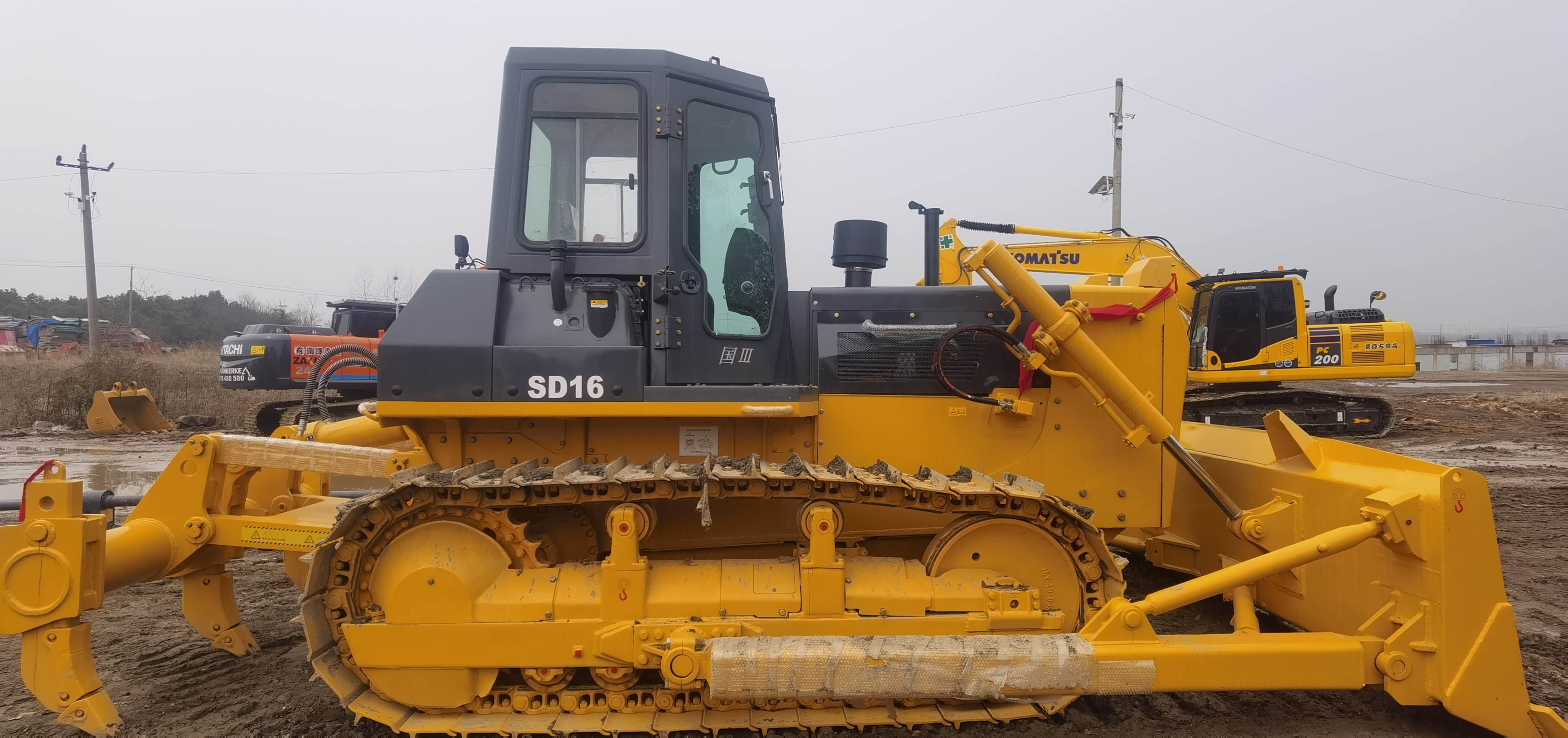 SHANTUI SD16 original bulldozers