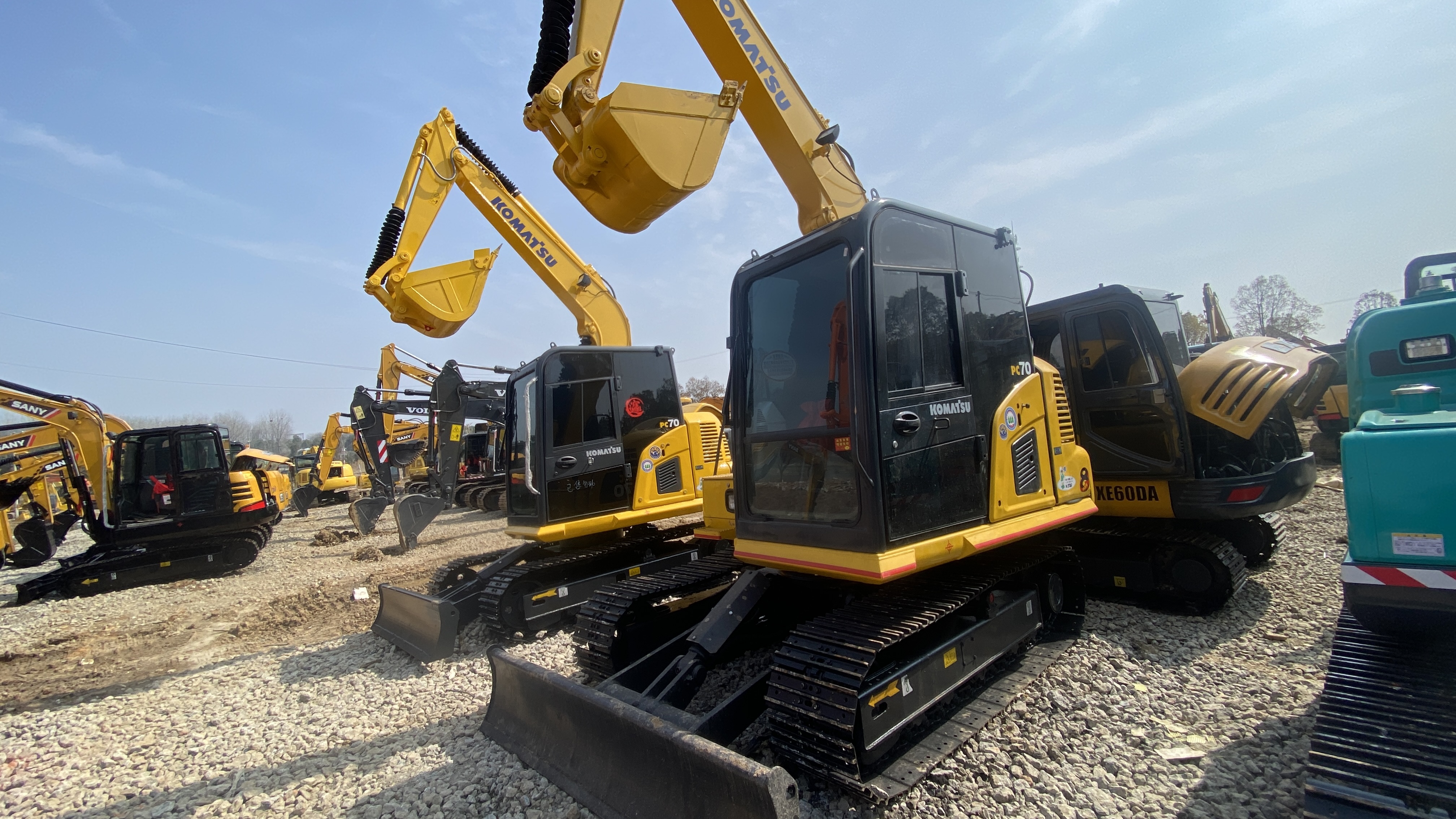 Komatsu PC 70-8 Japan original imported used excavator