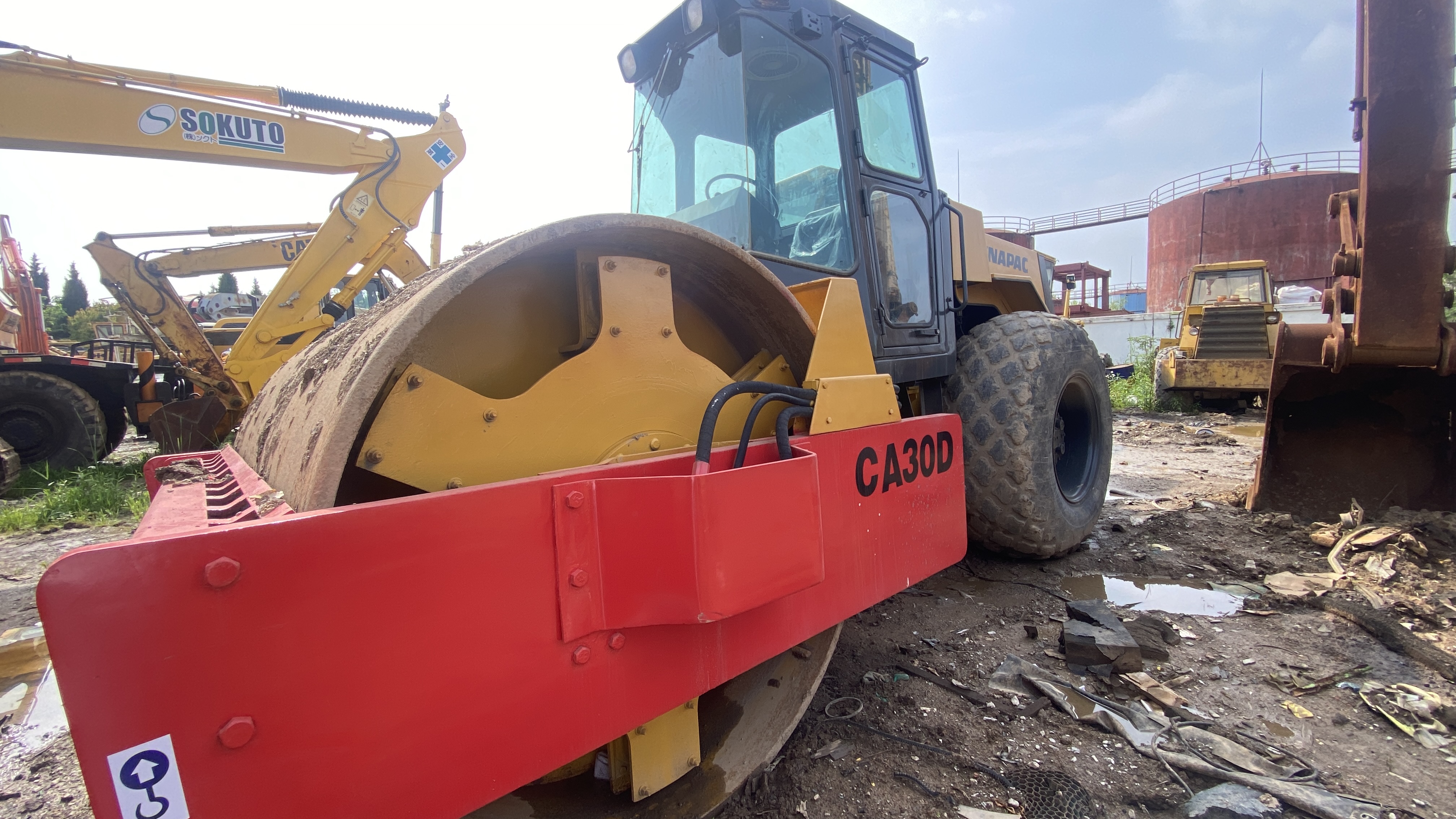 DYNAPAC CA30D Sweden original compactor