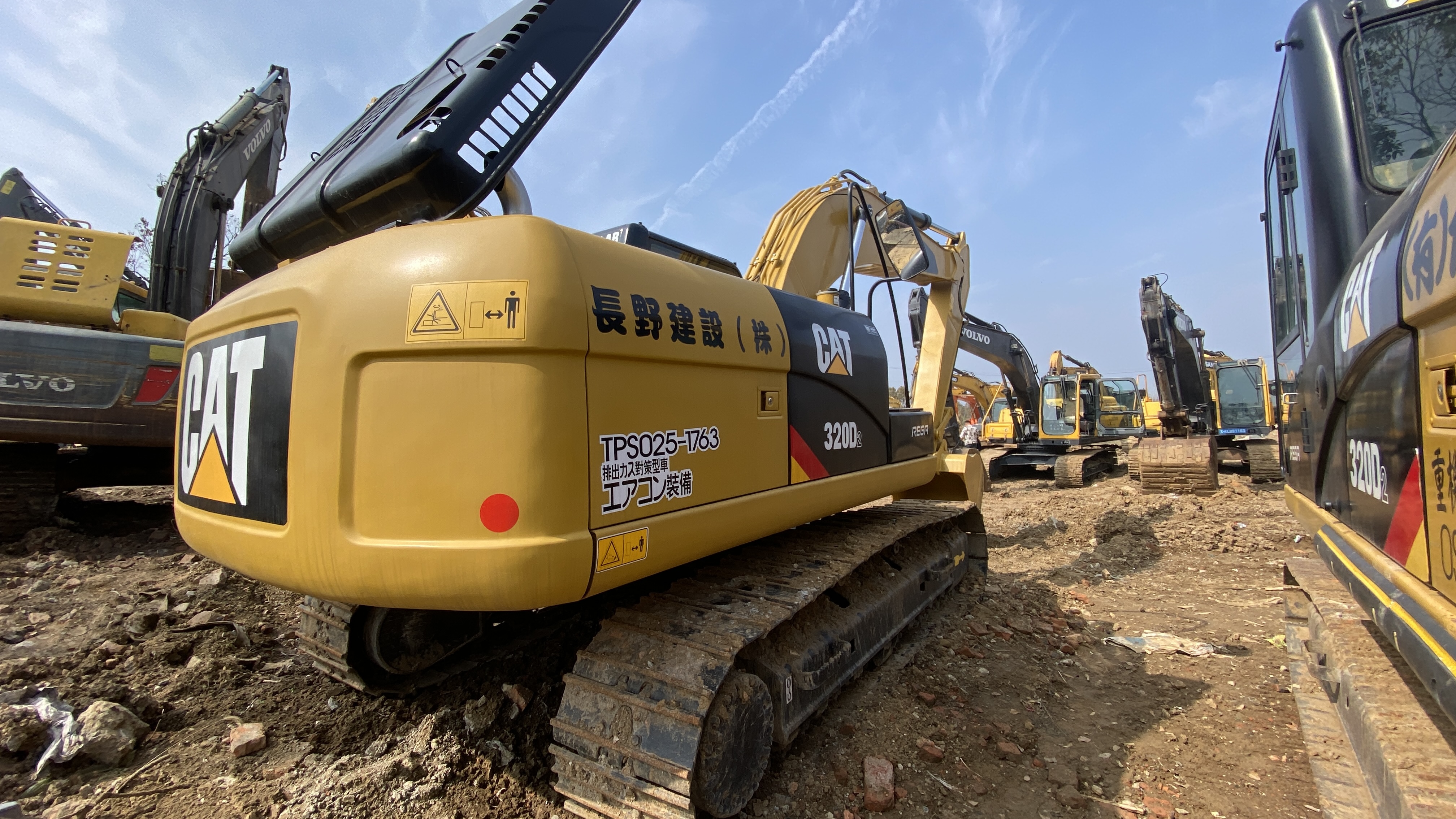 CAT320D2Japan original imported used excavator