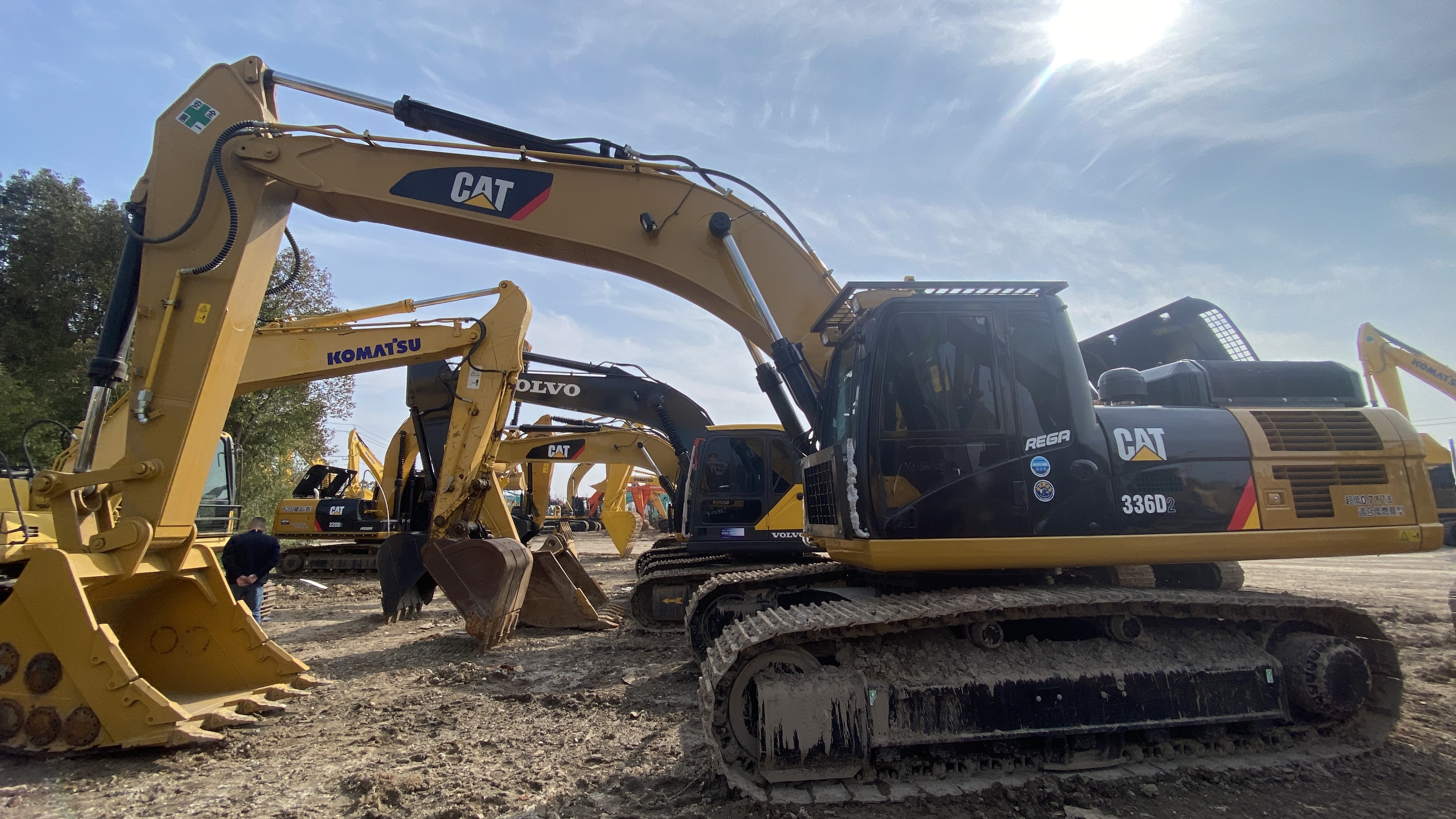 CAT336D2 apan original imported used excavator