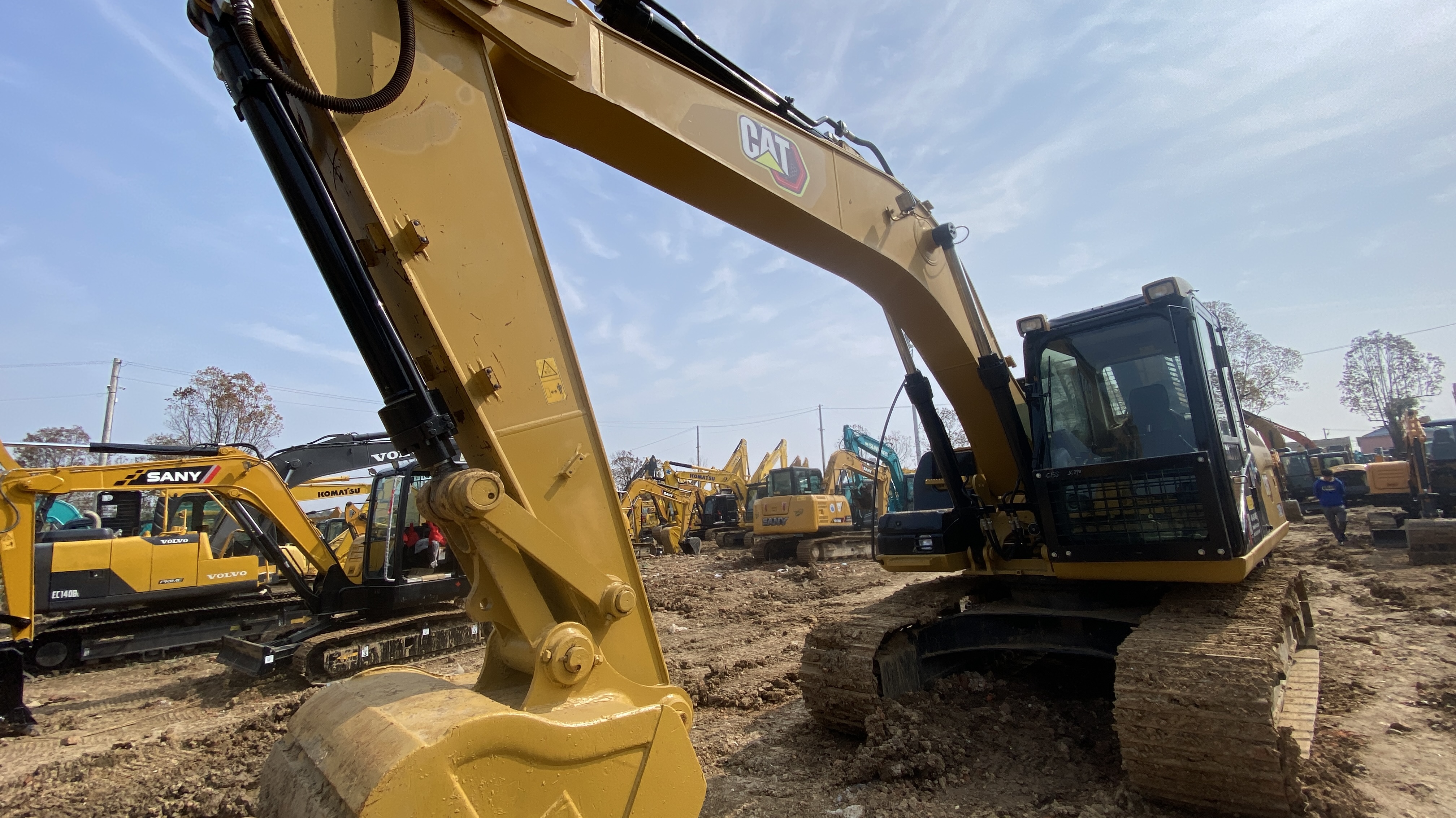 CAT315D2GC Japan original imported used excavator