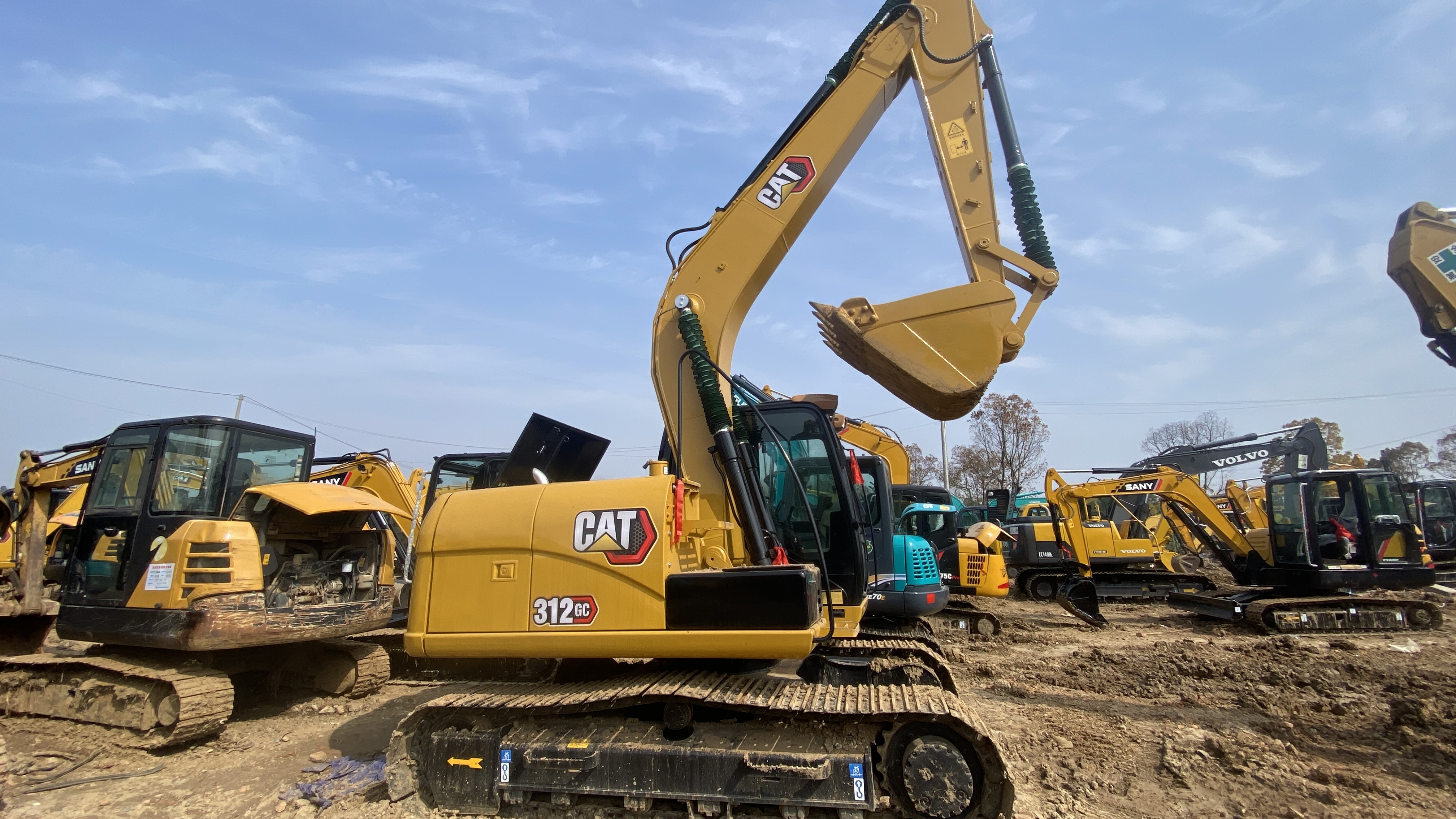 CAT312D Original Japanese imported used excavator